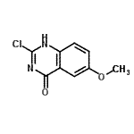 CAS 登录号：20197-97-1， 2-氯-6-甲氧基-1H-喹唑啉-4-酮