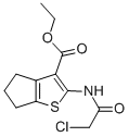 CAS 登录号：203385-15-3， 2-[(2-氯乙酰基)氨基]-5,6-二氢-4H-环戊并[b]噻吩-3-羧酸乙酯