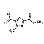 CAS 登录号：203792-49-8， 甲基5-(氯甲酰基)-1-甲基-1H-吡唑-3-羧酸酯