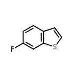 CAS 登录号：205055-10-3， 6-氟-1-苯并噻吩
