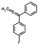 CAS 登录号：205108-04-9， 1-氟-4-(1-苯基丙二烯基)苯