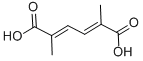 CAS 登录号：20514-41-4， (E,E)-2,5-二甲基-2,4-己二烯二酸