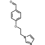 CAS 登录号：205371-43-3， 4-[2-(1H-咪唑-1-基)乙氧基]苯甲醛