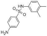 CAS 登录号：20555-67-3， 4-氨基-N-(3,4-二甲基苯基)苯磺酰胺