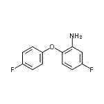 CAS 登录号：20653-64-9， 5-氟-2-(4-氟苯氧基)苯胺