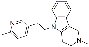 CAS#: 20674-91-3, 2,3,4,5-Tetrahydro-2-Methyl-5-[2-(6-Methyl-3-Pyridyl)Ethyl]-1H-Pyrido[4,3-b]Indole