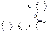 CAS#: 20723-84-6, alpha-Ethyl-4-Biphenylacetic Acid, 2-Methoxyphenyl Ester