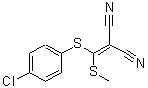 CAS#: 214330-88-8, {[(4-Chlorophenyl)Sulfanyl](Methylsulfanyl)Methylene}Malononitrile