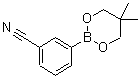 CAS 登录号：214360-45-9， 3-(5,5-二甲基-1,3,2-二氧硼杂环己烷-2-基)苯甲腈
