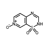 CAS 登录号：216508-30-4， 2H-吡啶并[4,3-e][1,2,4]噻二嗪1,1,7-三氧化物