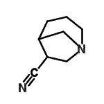 CAS 登录号：216593-16-7， 1-氮杂双环[3.2.1]辛烷-6-甲腈