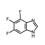 CAS 登录号：217950-95-3， 4,5,6-三氟-1H-苯并咪唑