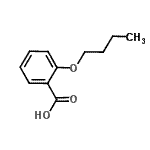 CAS 登录号：2200-81-9， 2-丁氧基苯甲酸