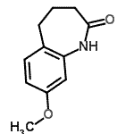 CAS 登录号：22246-83-9， 8-甲氧基-1,3,4,5-四氢-2H-1-苯并氮杂卓-2-酮