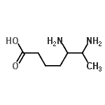 CAS 登录号：223602-78-6， 5,6-二氨基庚烷酸