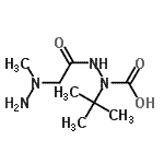 CAS 登录号：223719-49-1， 2-[(1-甲基肼基)乙酰基]-1-(2-甲基-2-丙基)肼羧酸