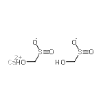 CAS 登录号：22374-97-6， 钙二(羟基甲烷亚磺酸盐)
