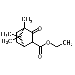 CAS 登录号：22469-70-1， 乙基(1R,4R)-4,7,7-三甲基-3-氧代双环[2.2.1]庚烷-2-羧酸酯