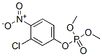 CAS 登录号：2255-15-4， (3-氯-4-硝基苯基)二甲基磷酸酯