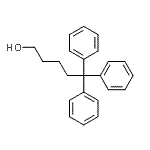 CAS 登录号：2294-95-3， 5,5,5-三苯基-1-戊醇