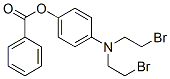 CAS 登录号：22954-10-5， [4-(二(2-溴乙基)氨基)苯基]苯甲酸酯