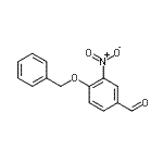 CAS 登录号：22955-07-3， 4-(苄氧基)-3-硝基苯甲醛