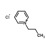 CAS 登录号：23271-47-8， 1-丙基吡啶鎓氯化物