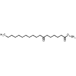 CAS 登录号：2380-22-5， 甲基7-氧代硬脂酸酯