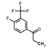 CAS 登录号：239107-27-8， 1-[4-氟-3-(三氟甲基)苯基]-1-丙酮