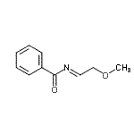 CAS 登录号：239439-25-9， N-[(1E)-2-甲氧基乙基亚基]苯甲酰胺