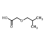 CAS 登录号：24133-46-8， 异丁氧基乙酸