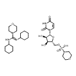 CAS#: 24558-91-6, N,N'-Dicyclohexyl-4-Morpholinecarboximidamide - 5'-O-[Hydroxy(4-Morpholinyl)Phosphoryl]Uridine (1:1)