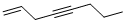 CAS#: 24612-83-7, 1-Octen-4-Yne