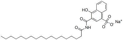 CAS#: 2467-29-0, Sodium 4-Hydroxy-3-(Octadecanoylcarbamoyl)Naphthalene-1-Sulfonate