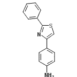 CAS 登录号：25021-48-1， 4-(2-苯基-1,3-噻唑-4-基)苯胺