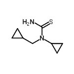 CAS 登录号：253314-99-7， 1-环丙基-1-(环丙基甲基)硫脲