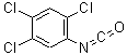 CAS 登录号：26328-35-8， 1,2,4-三氯-5-异氰酸苯