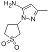 CAS 登录号:27280-97-3, 1-(1,1-二氧代四氢噻吩-3-基)-3-甲基-1H-吡唑-5-胺