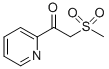 CAS 登录号：27302-93-8， 2-(甲基磺酰基)-1-(2-吡啶基)-乙酮