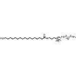 CAS 登录号:27870-96-8, N,N,N-三甲基-3-(硬脂酰氨基)-1-丙铵二甲基磷酸酯