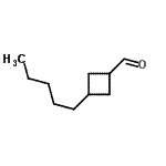 CAS 登录号：283168-50-3， 3-戊基环丁烷甲醛