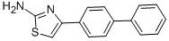 CAS 登录号：2834-79-9， 4-[1,1'-联苯]-4-基-2-噻唑胺
