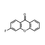CAS 登录号：2839-50-1， 3-氟-9H-氧杂蒽-9-酮