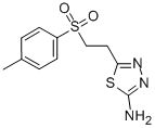 CAS 登录号：302956-47-4， 5-[2-(甲苯-4-磺酰基)-乙基]-[1,3,4]噻二唑-2-胺