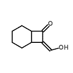 CAS 登录号：328553-96-4， (8Z)-8-(羟基亚甲基)双环[4.2.0]辛烷-7-酮