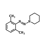 CAS 登录号：329278-46-8， 1-[(E)-(2,6-二甲基苯基)偶氮]哌啶