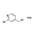 CAS 登录号：32938-44-6， 2-溴-4-(溴甲基)吡啶氢溴酸盐(1:1)