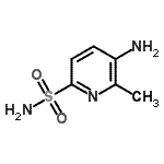 CAS 登录号：329947-26-4， 5-氨基-6-甲基-2-吡啶磺酰胺