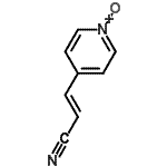 CAS 登录号：329973-92-4， (2E)-3-(1-氧代-4-吡啶基)丙烯腈