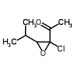 CAS 登录号：32998-71-3， 1-(2-氯-3-异丙基-2-环氧乙烷基)乙酮